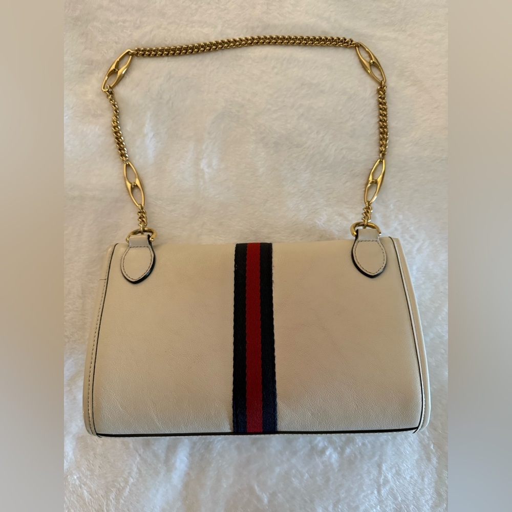 Gucci Small Linea Rajah Leather Shoulder Bag - Picture 4 of 12